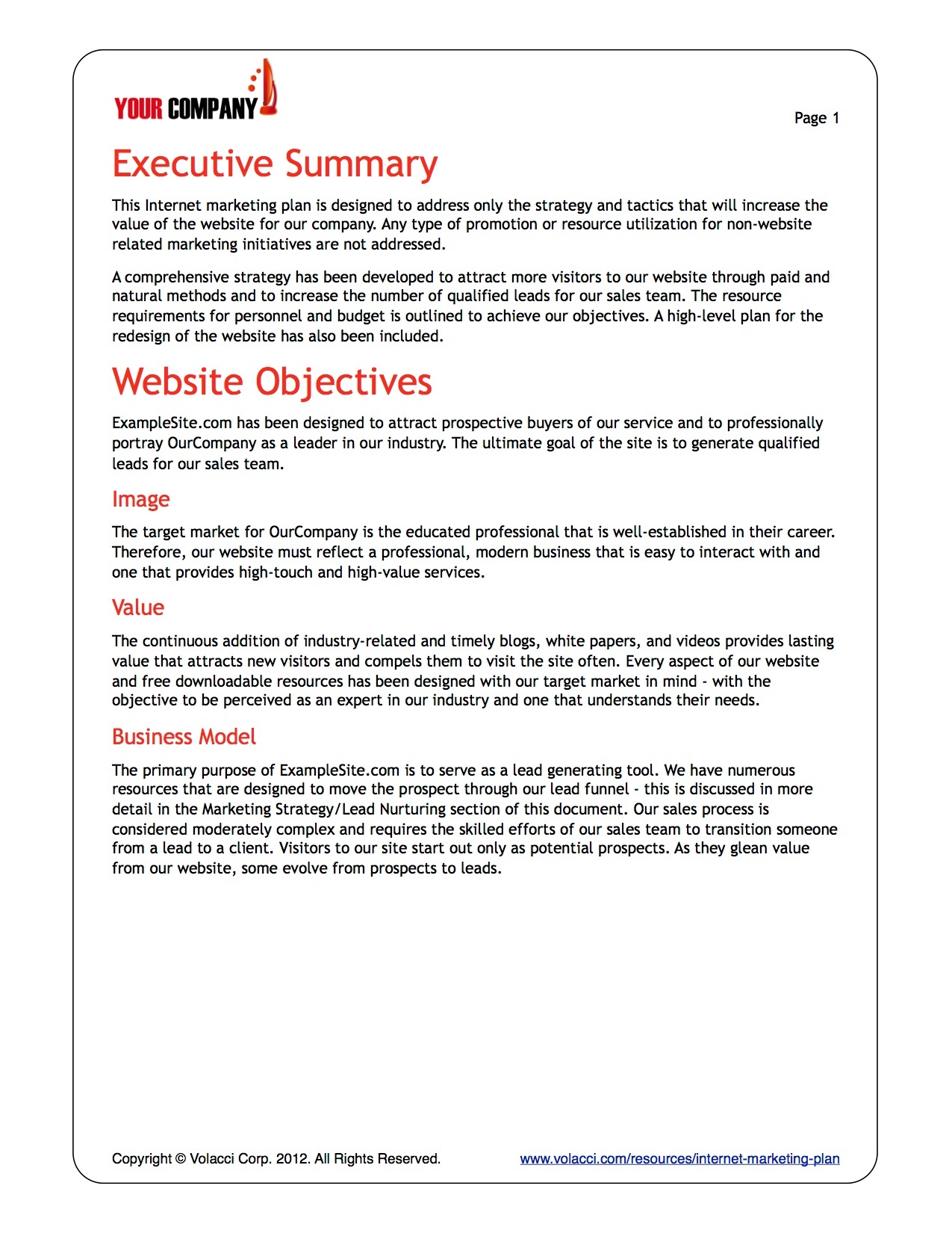 cmo-marketing strategy-woveon-Internet Marketing Plan Templates