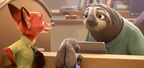 zootopia slow sloth-customer engagement - timeliness - customer service