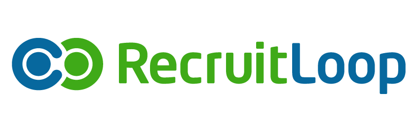 recruit loop brand logo recruitment agency