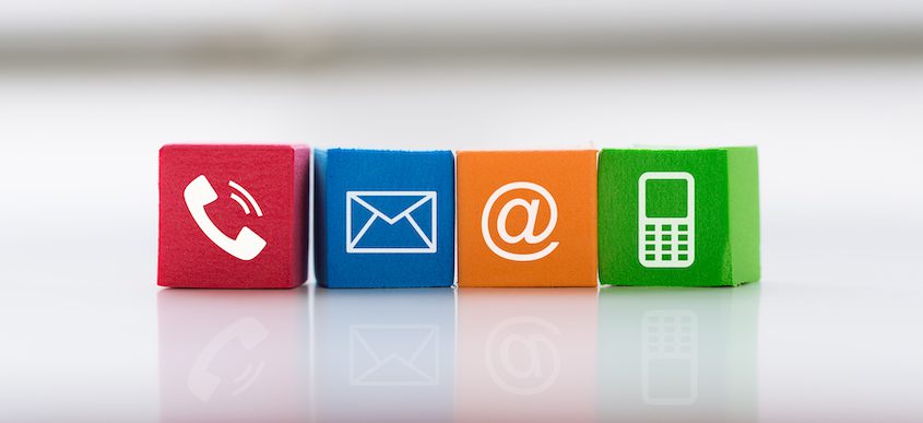 sms and email marketing to connect with audience