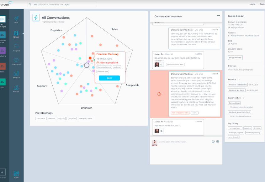 intelligent customer conversations stream