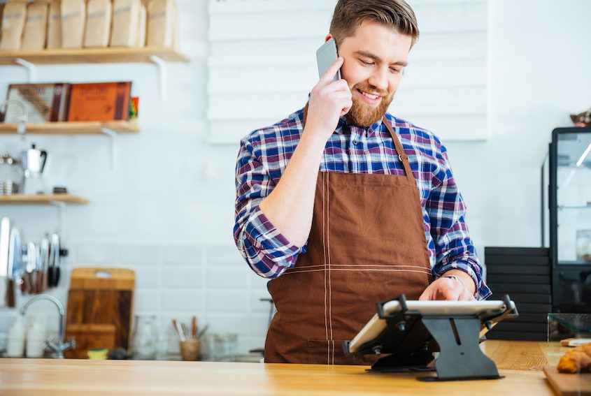 barista multi tasking customer experience