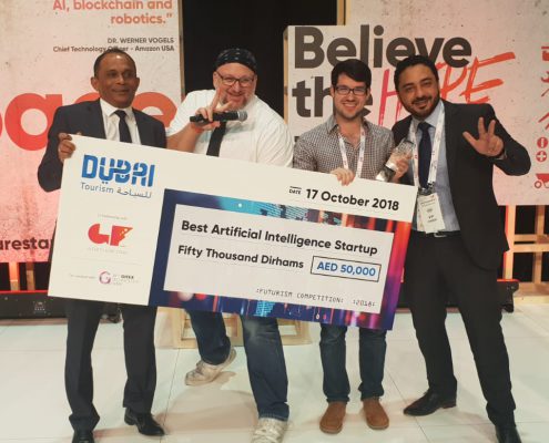 woveon gitex best ai startup futurism tourism