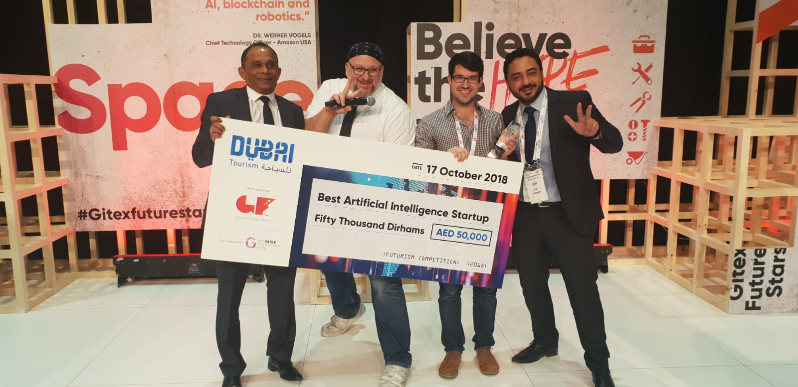 Woveon named Best AI Startup at GITEX DTCM Future of Tourism Challenge