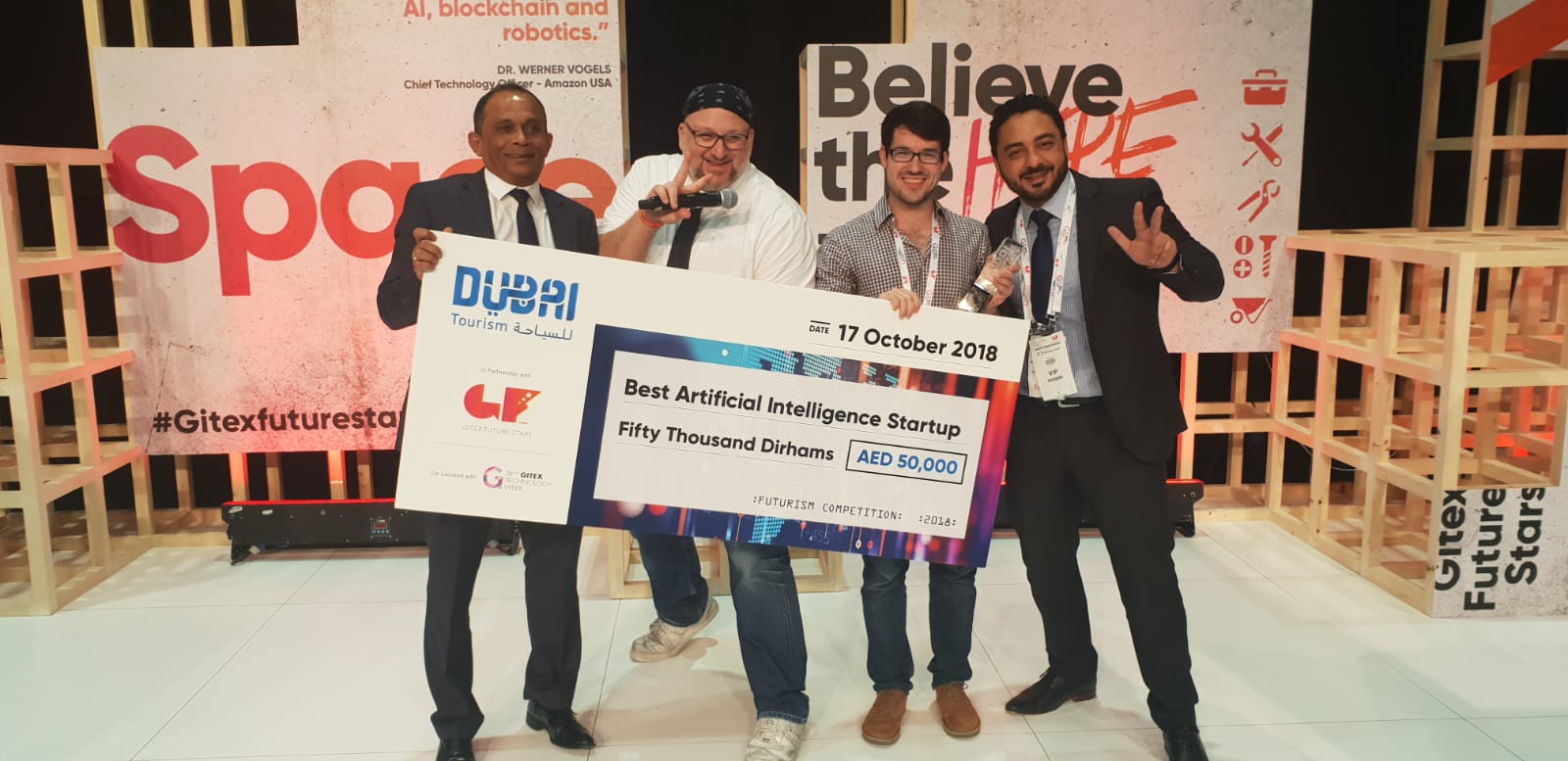 woveon gitex best ai startup futurism tourism