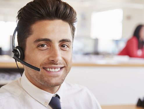 customer support in call center