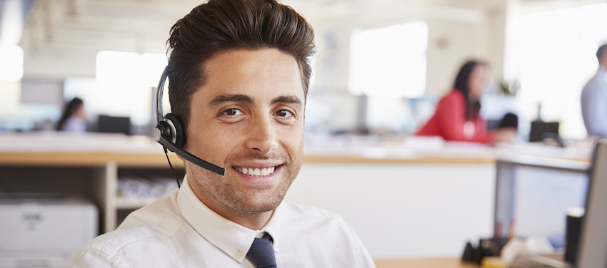 customer support in call center